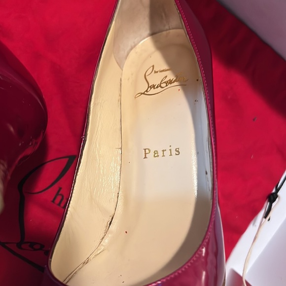 Authentic Christian Louboutin wedges - Picture 8 of 16